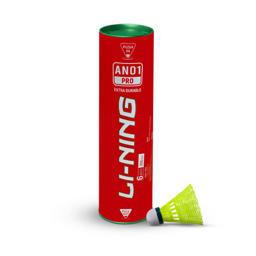 Li-Ning AN01 Pro Nylon Shuttlecock with Natural Cork Base