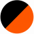 BLACK/ORANGE